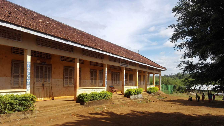 Cambodian School by Andy de Barros